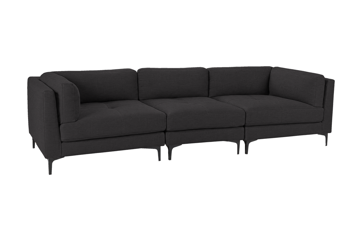 Oli Modular Large Sofa in Roni Ember