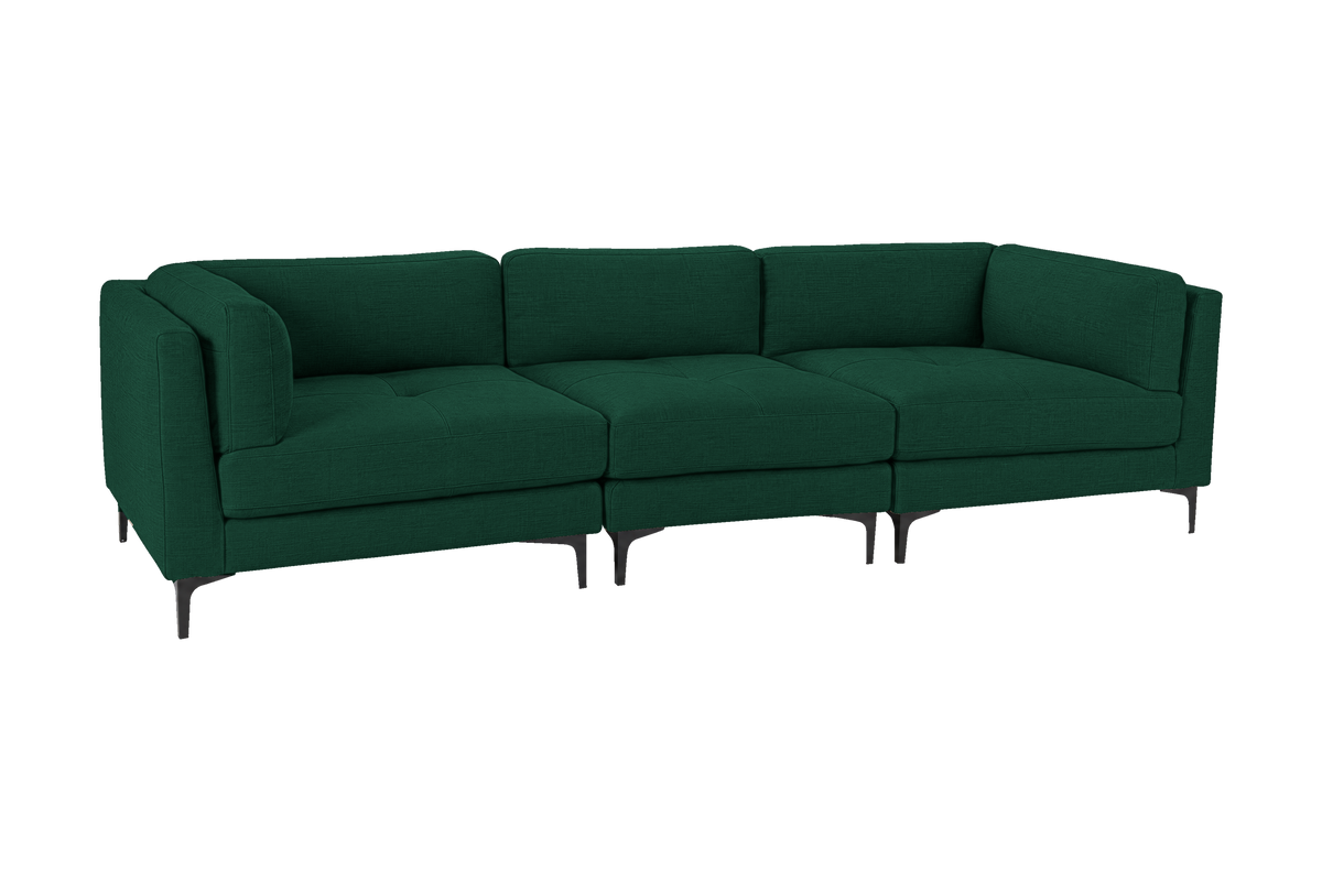 Oli Modular Large Sofa in Roni Frog