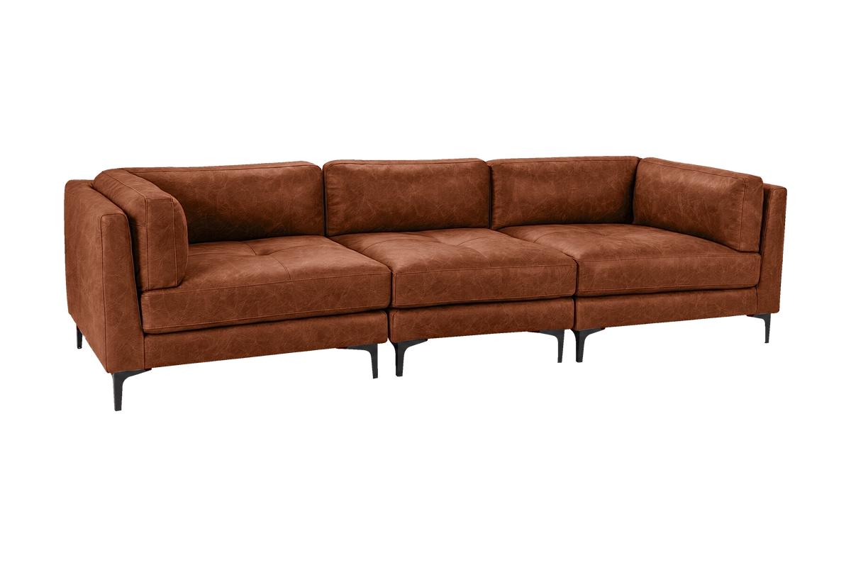 Oli Modular Large Sofa in Celine Hazel