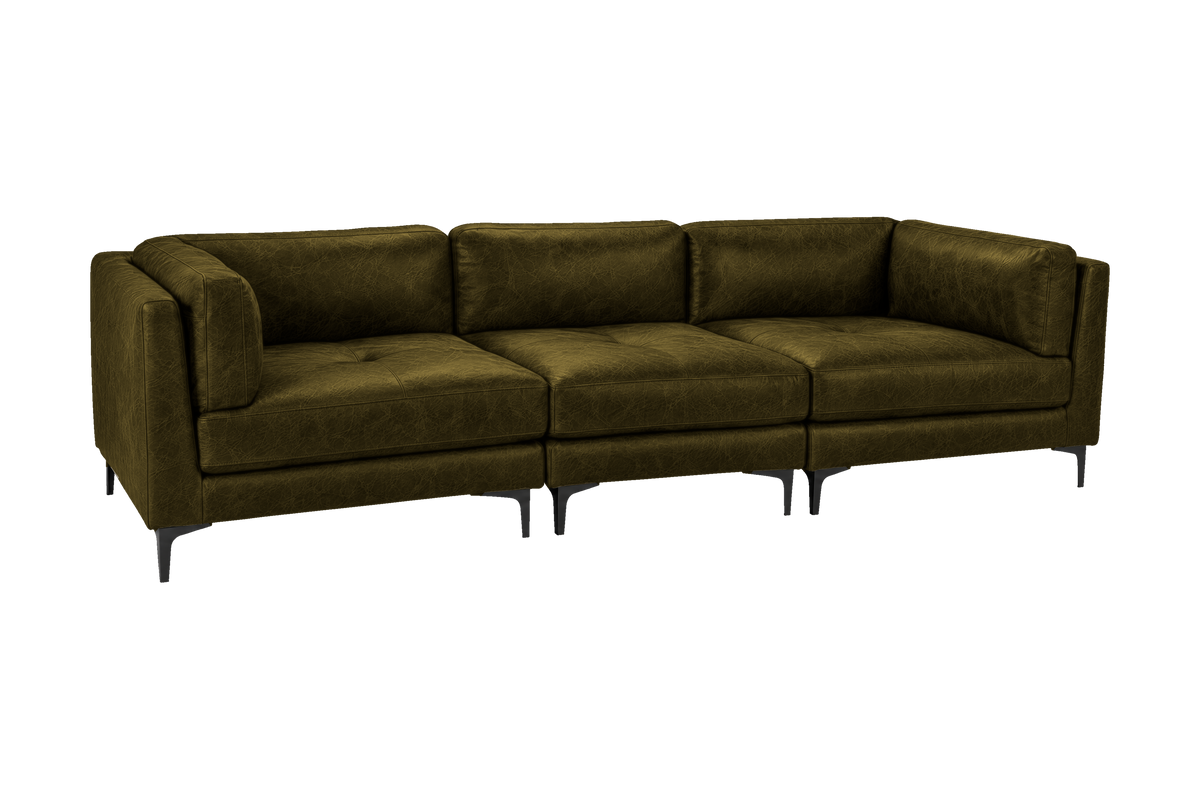 Oli Modular Large Sofa in Celine Maverick