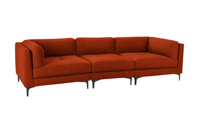 Oli Modular Large Sofa in Roni Poppy