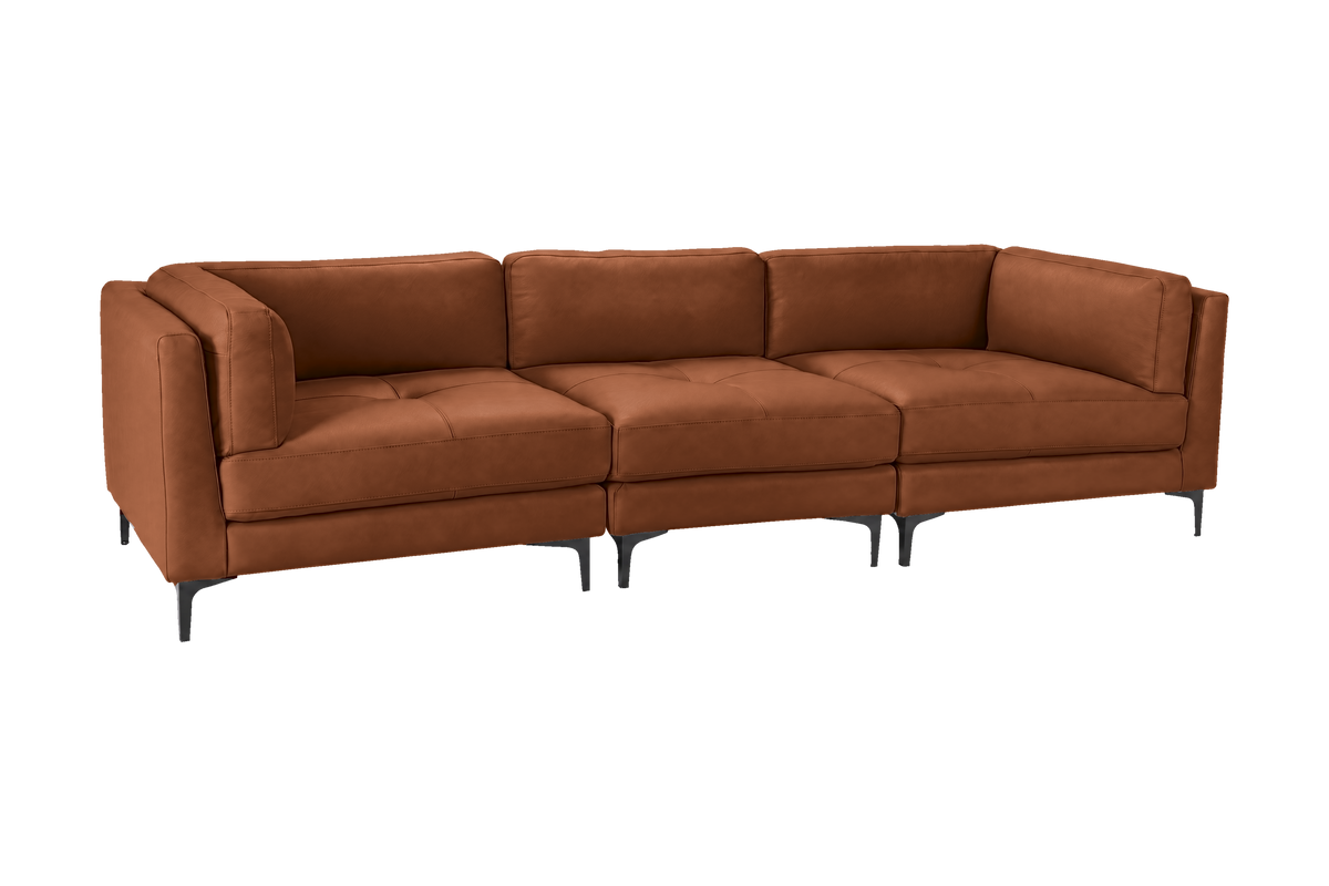 Oli Modular Large Sofa in Momo Porto