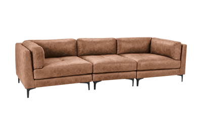 Oli Modular Large Sofa in Celine Rattlesnake