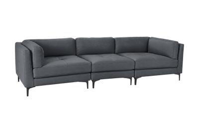 Oli Modular Large Sofa in Dante Shark
