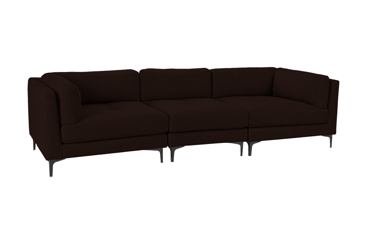 Oli Modular Large Sofa in Mosquito Terra