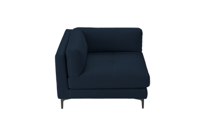 Oli Modular Chair One Arm Left in Dante Aqua