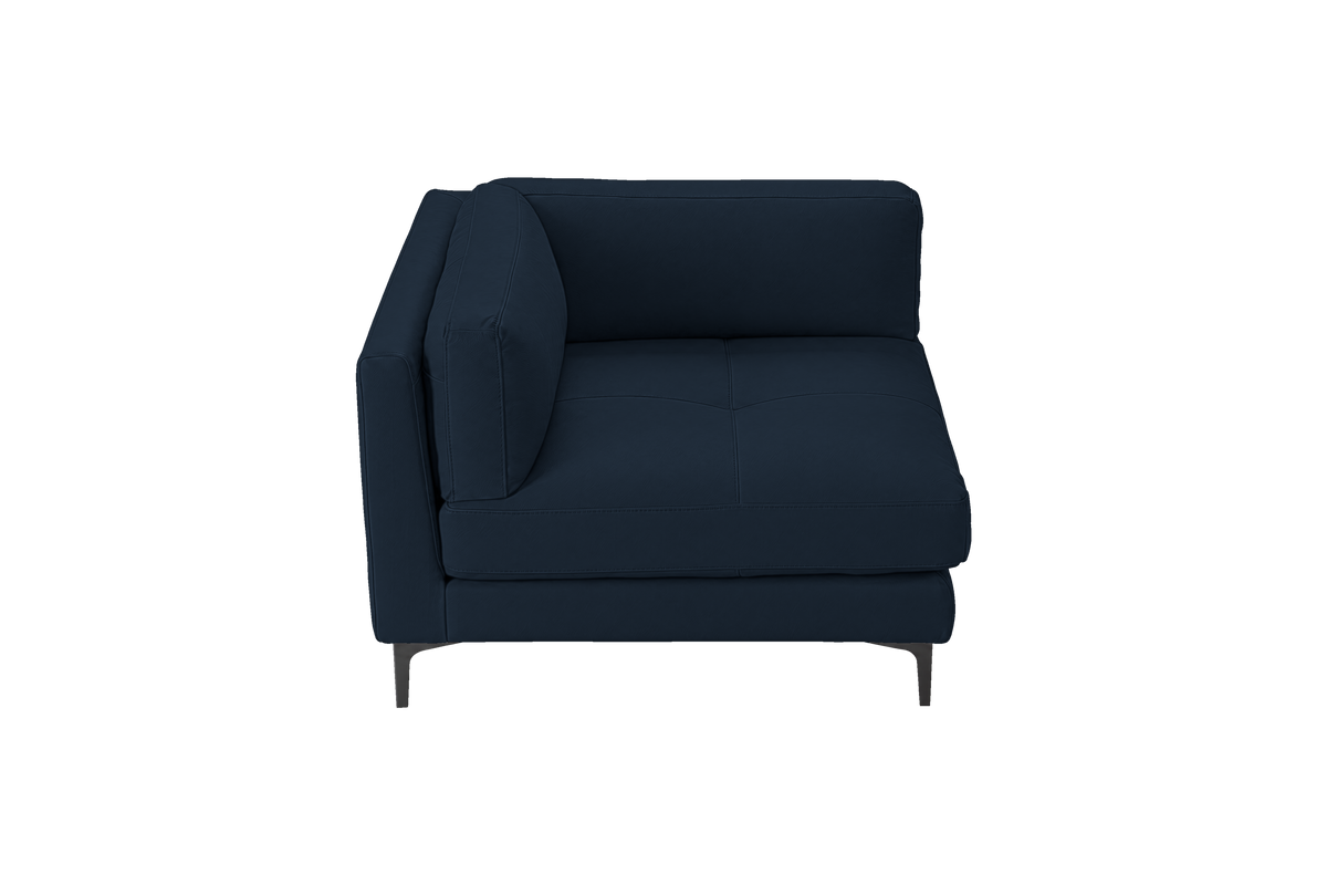 Oli Modular Chair One Arm Left in Dante Aqua