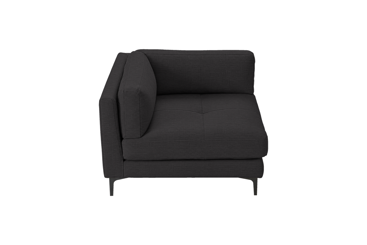 Oli Modular Chair One Arm Left in Roni Ember