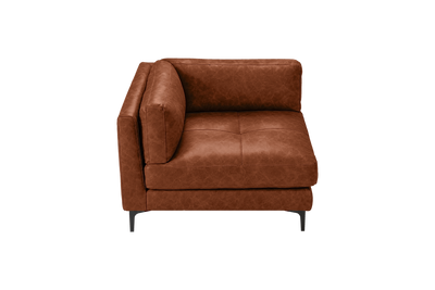 Oli Modular Chair One Arm Left in Celine Hazel