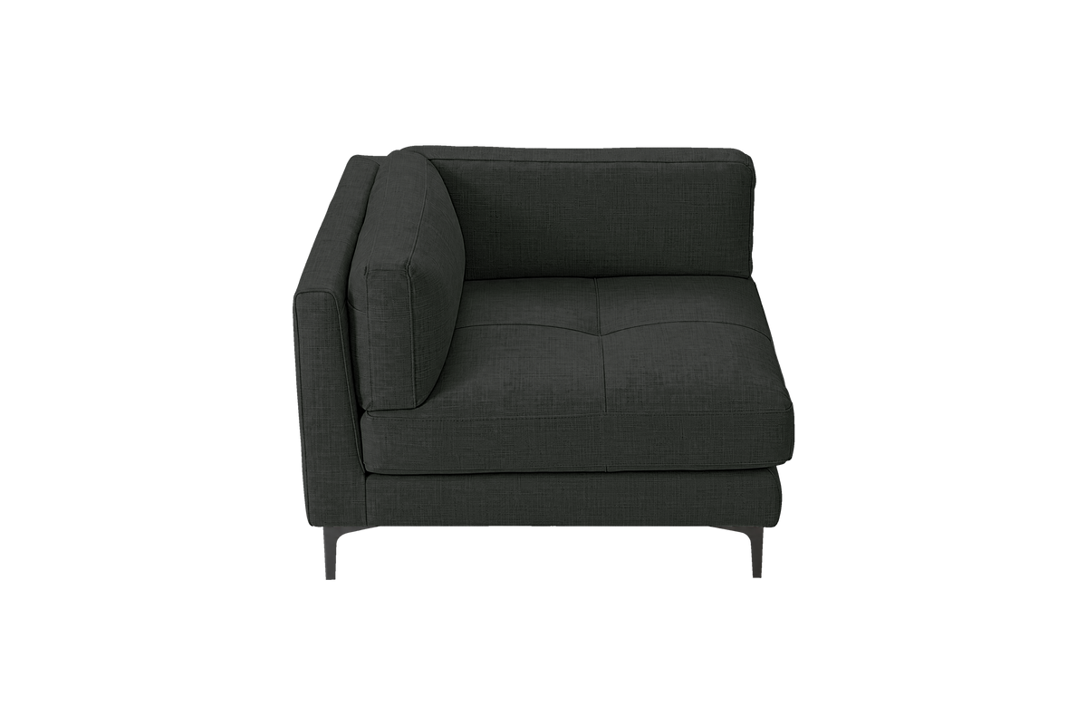 Oli Modular Chair One Arm Left in Mosquito Lola