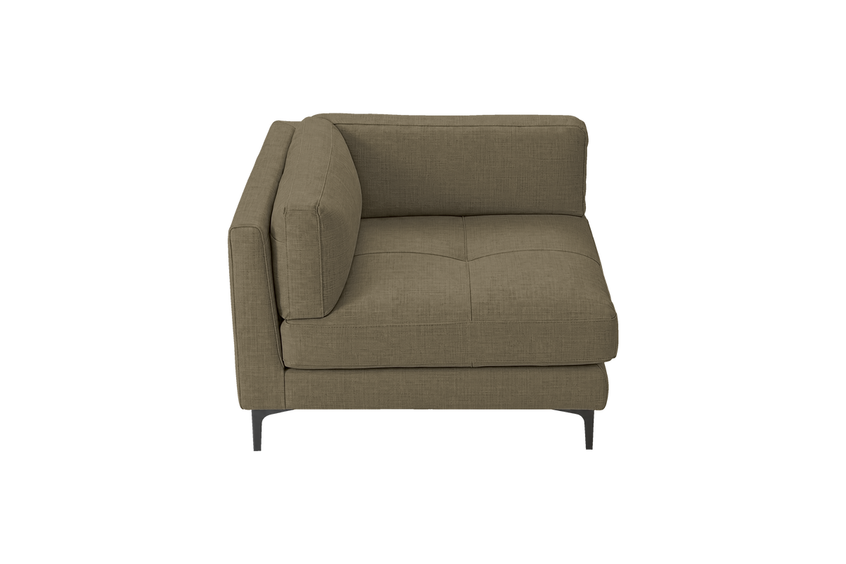 Oli Modular Chair One Arm Left in Mosquito Malibu