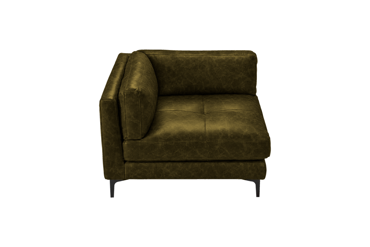 Oli Modular Chair One Arm Left in Celine Maverick