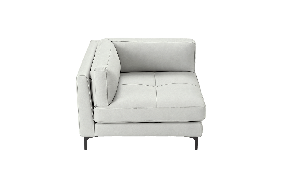 Oli Modular Chair One Arm Left in Felix Milky