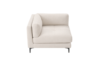 Oli Modular Chair One Arm Left in Fresco Milky