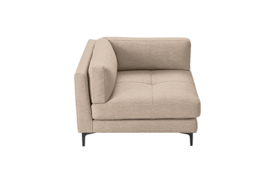 Oli Modular Chair One Arm Left in Roni Pine Nut