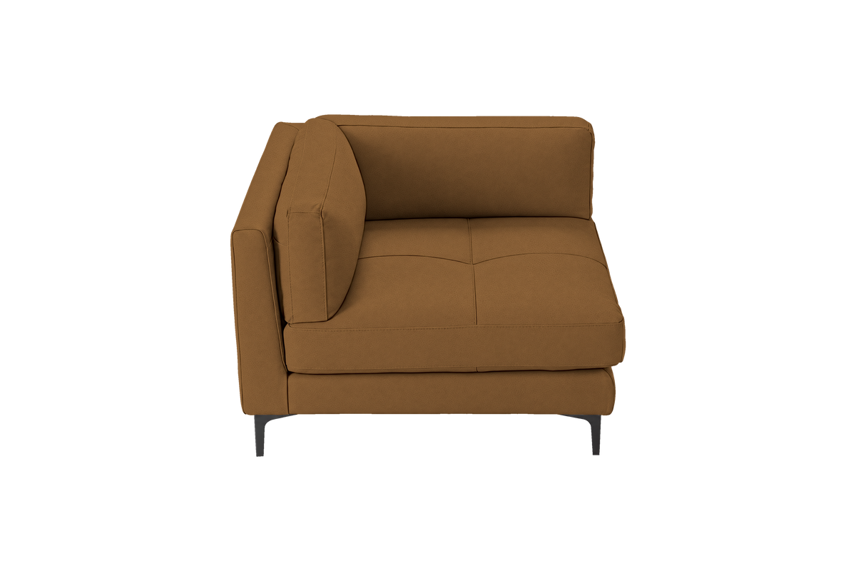 Oli Modular Chair One Arm Left in Felix Pisco