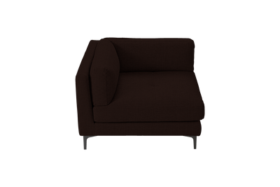 Oli Modular Chair One Arm Left in Mosquito Terra