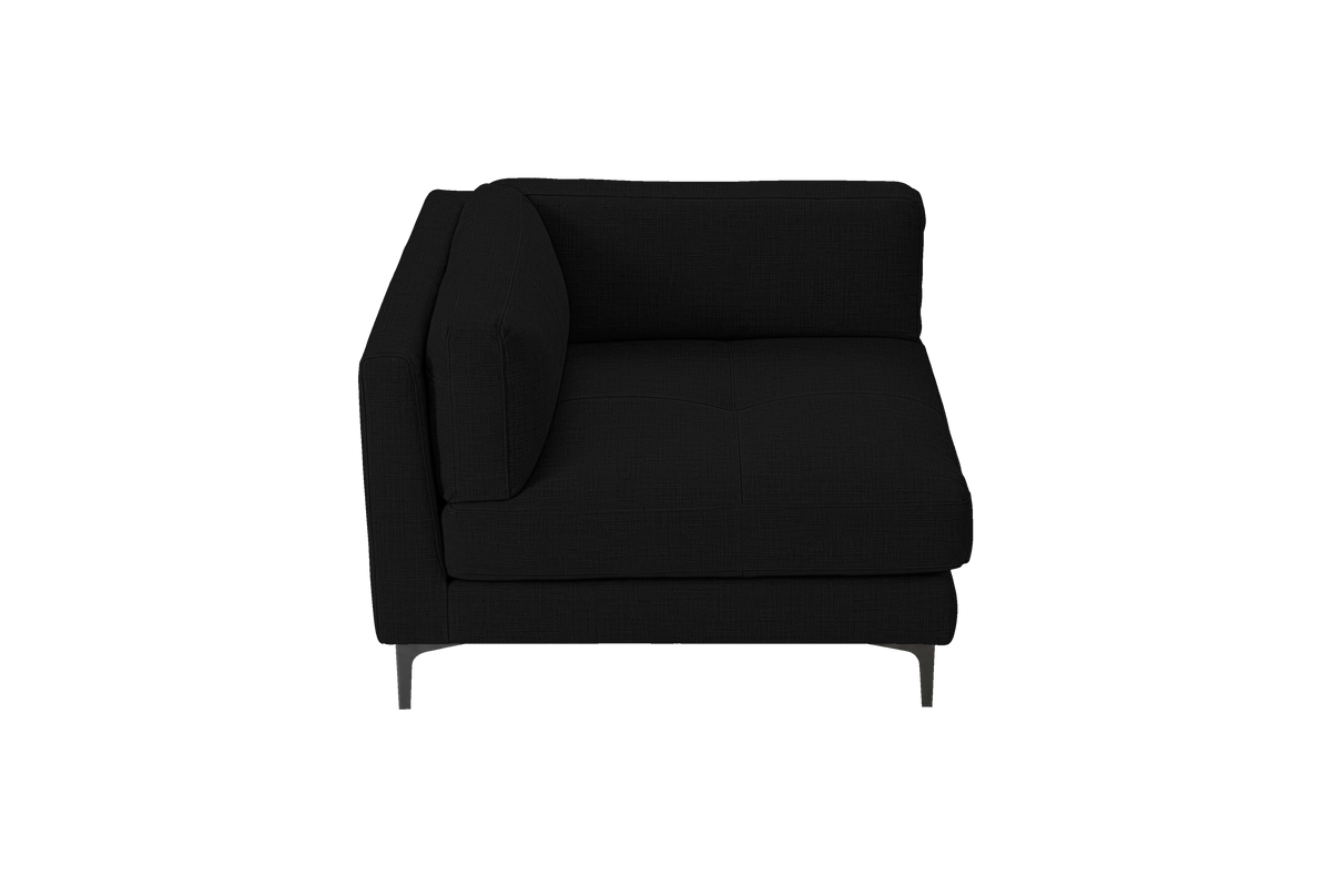Oli Modular Chair One Arm Left in Mosquito Yves