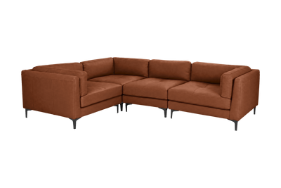Oli Modular Left Corner Sofa in Dante Hazel