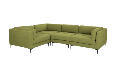 Oli Modular Left Corner Sofa in Fresco Key Lime