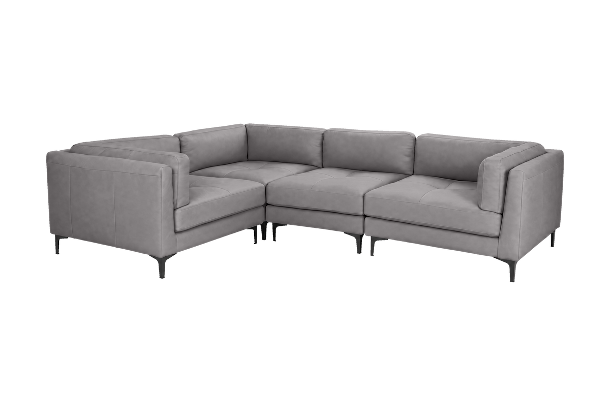 Oli Modular Left Corner Sofa in Dante Meteor