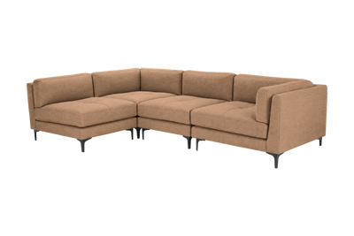 Oli Modular Left Open Corner Sofa in Roni Biscotti