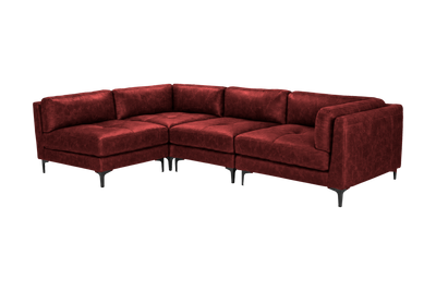 Oli Modular Left Open Corner Sofa in Celine Figaro