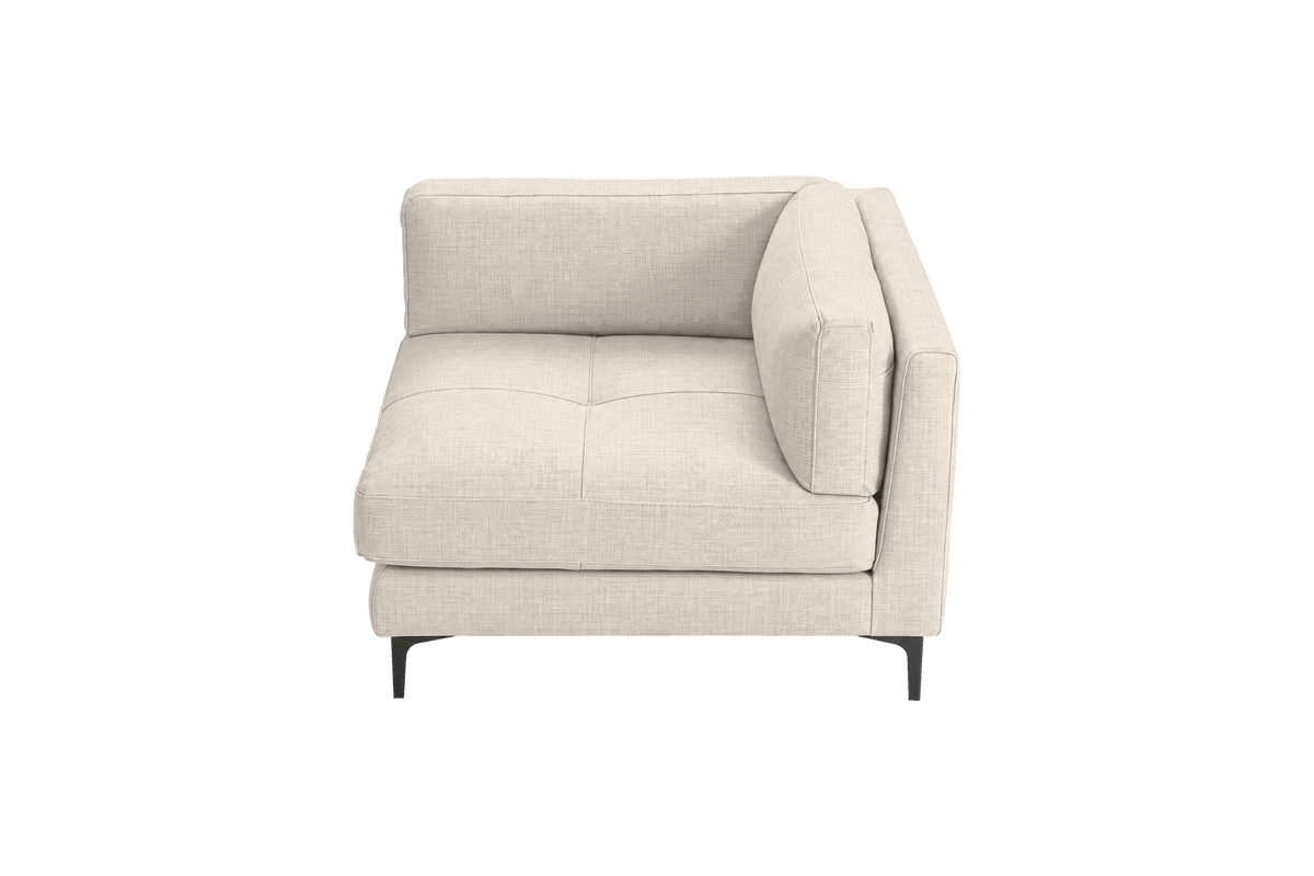 Oli Modular Chair One Arm Right in Mosquito Cracker