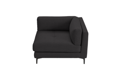 Oli Modular Chair One Arm Right in Roni Ember