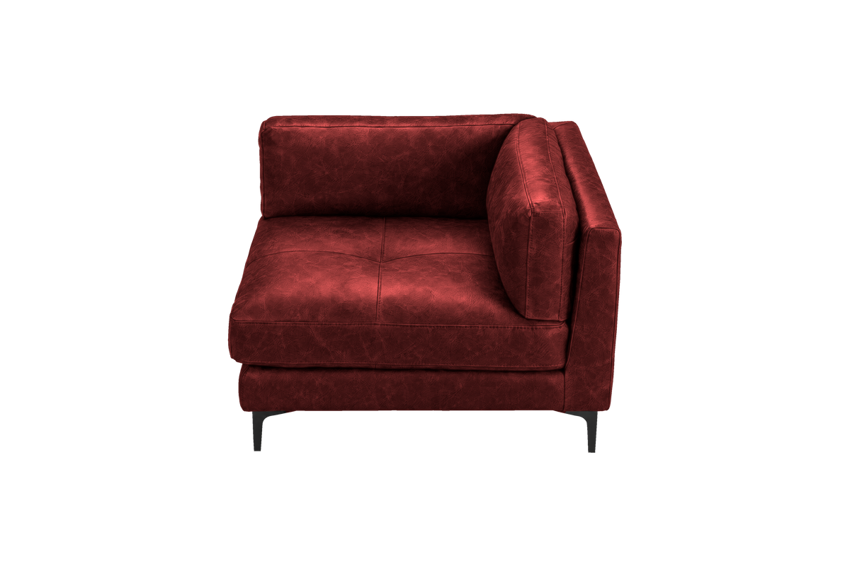 Oli Modular Chair One Arm Right in Celine Figaro