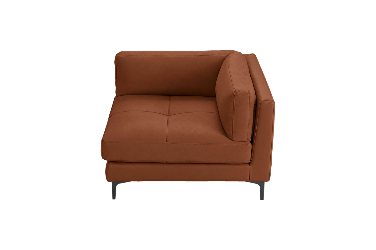 Oli Modular Chair One Arm Right in Dante Hazel