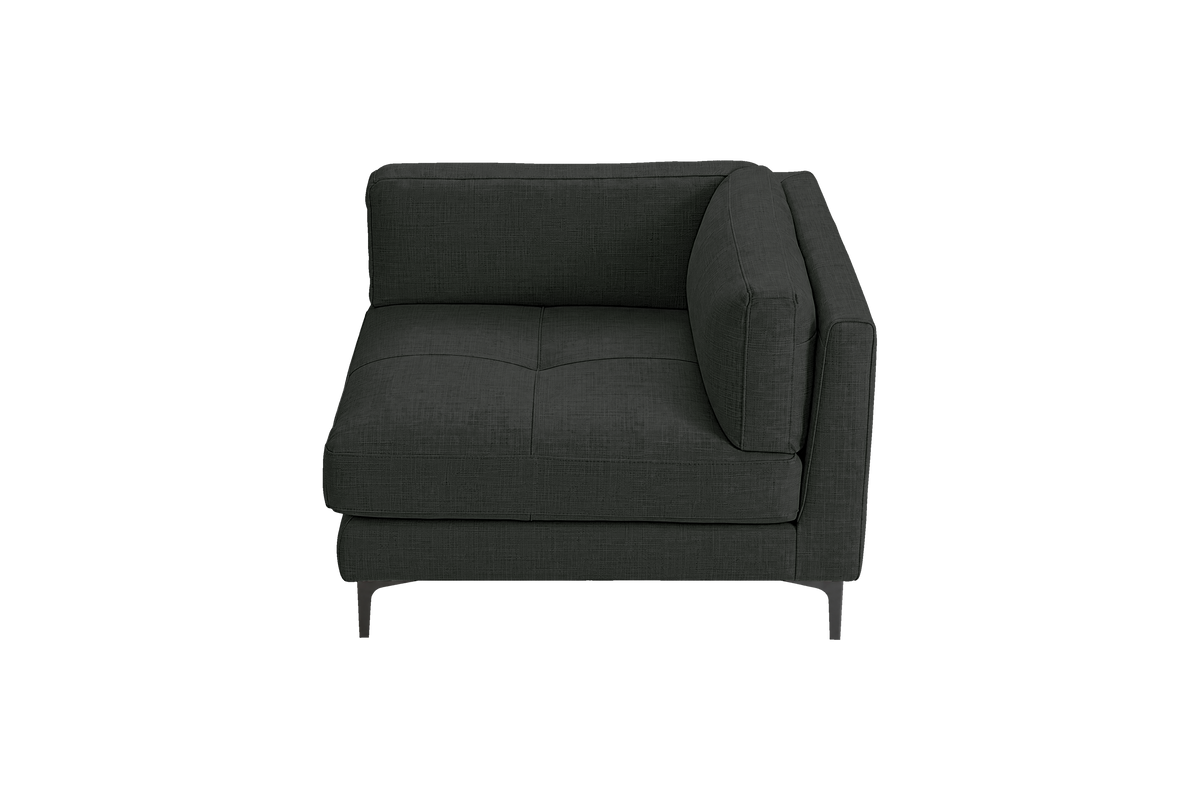 Oli Modular Chair One Arm Right in Mosquito Lola