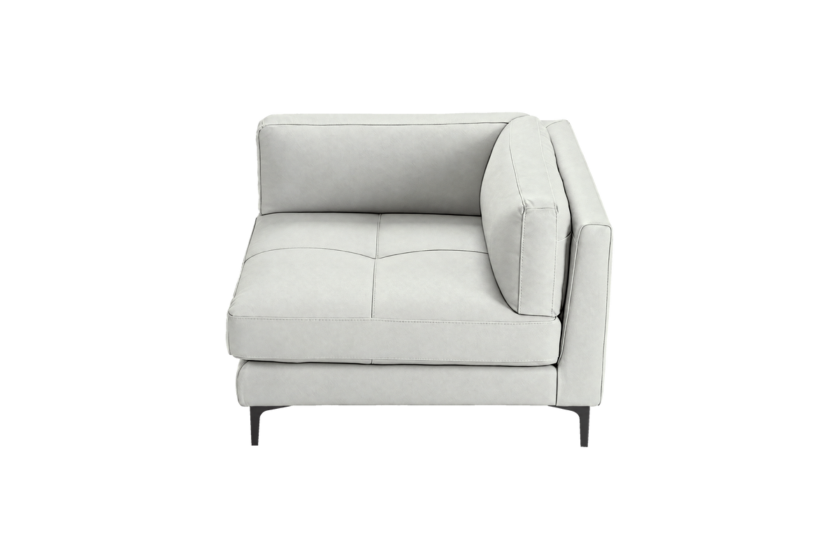 Oli Modular Chair One Arm Right in Felix Milky