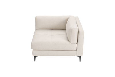 Oli Modular Chair One Arm Right in Fresco Milky