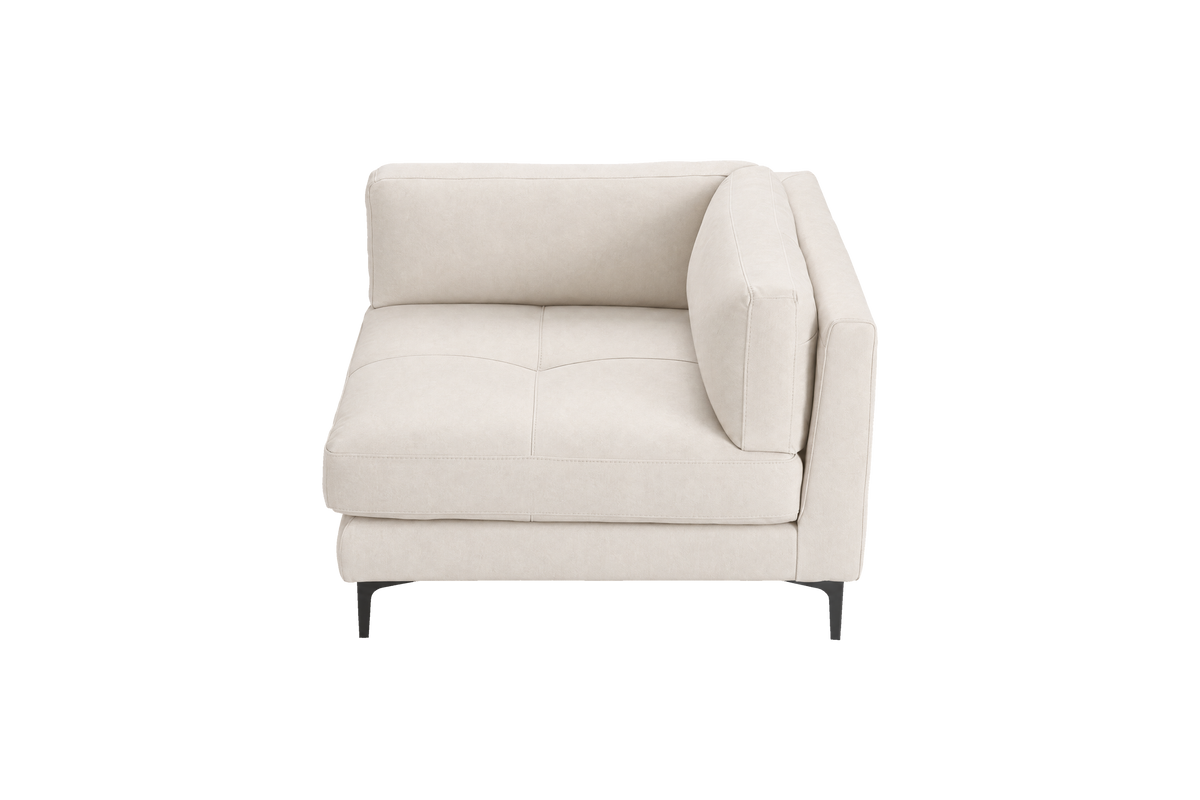 Oli Modular Chair One Arm Right in Fresco Milky