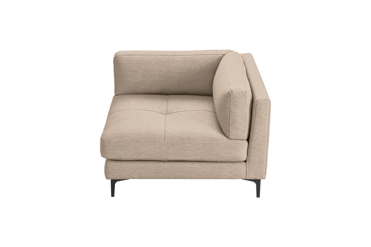 Oli Modular Chair One Arm Right in Roni Pine Nut