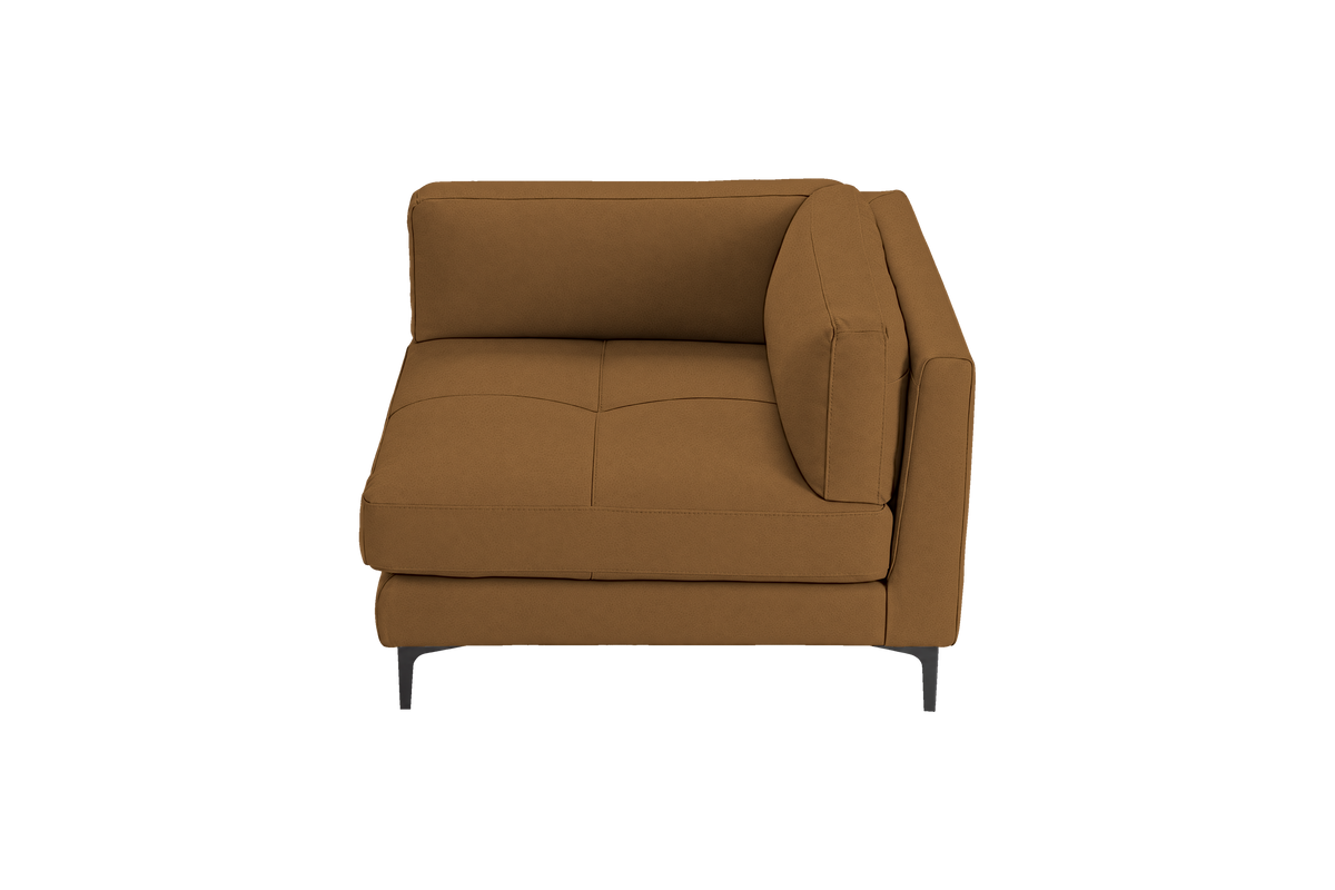 Oli Modular Chair One Arm Right in Felix Pisco