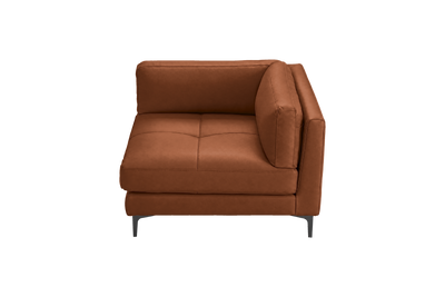 Oli Modular Chair One Arm Right in Momo Porto