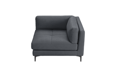 Oli Modular Chair One Arm Right in Dante Shark
