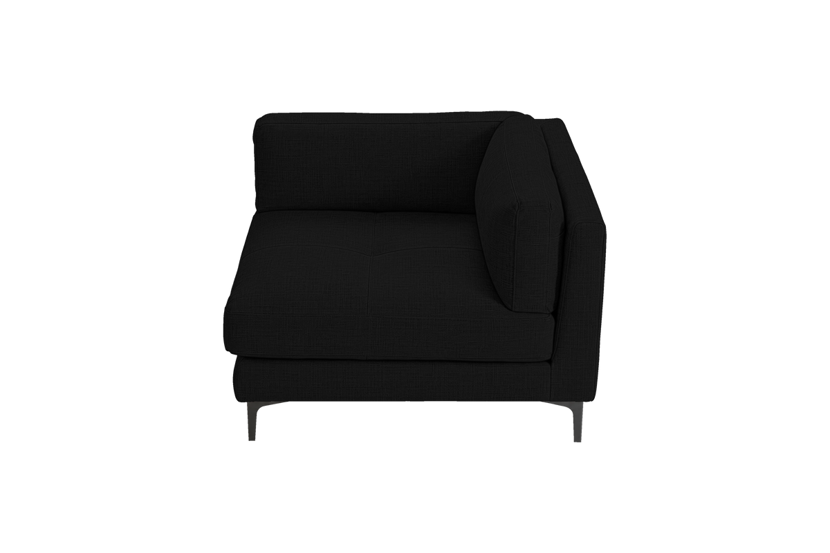 Oli Modular Chair One Arm Right in Mosquito Yves