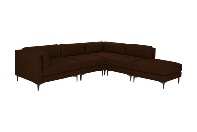Oli Modular Right Bumper Corner Sofa in Marfa Denton