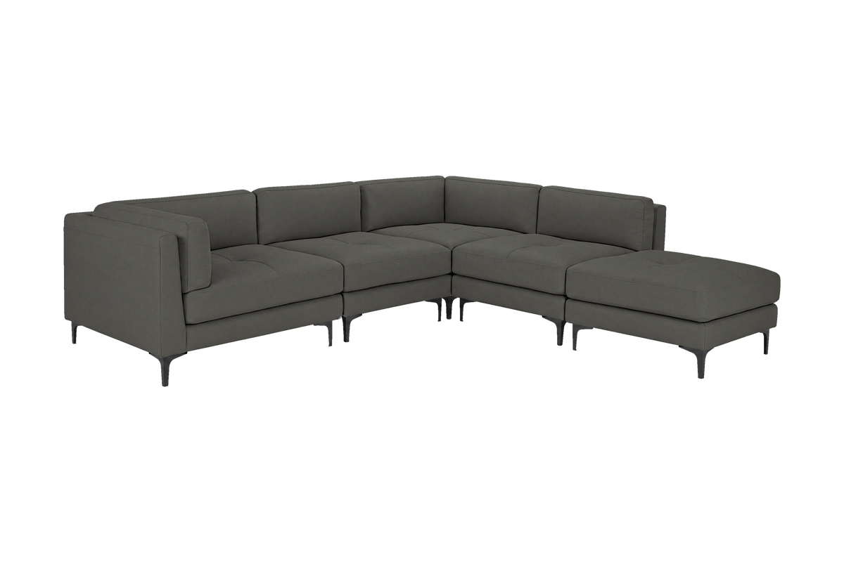 Oli Modular Right Bumper Corner Sofa in Felix Lola