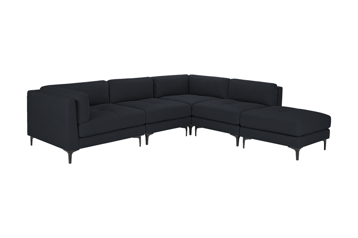 Oli Modular Right Bumper Corner Sofa in Marfa Lola