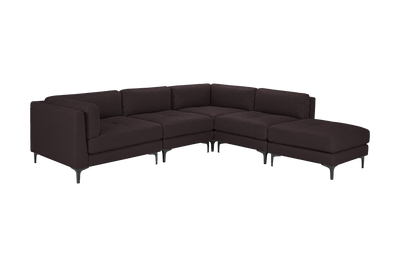 Oli Modular Right Bumper Corner Sofa in Momo Rollie