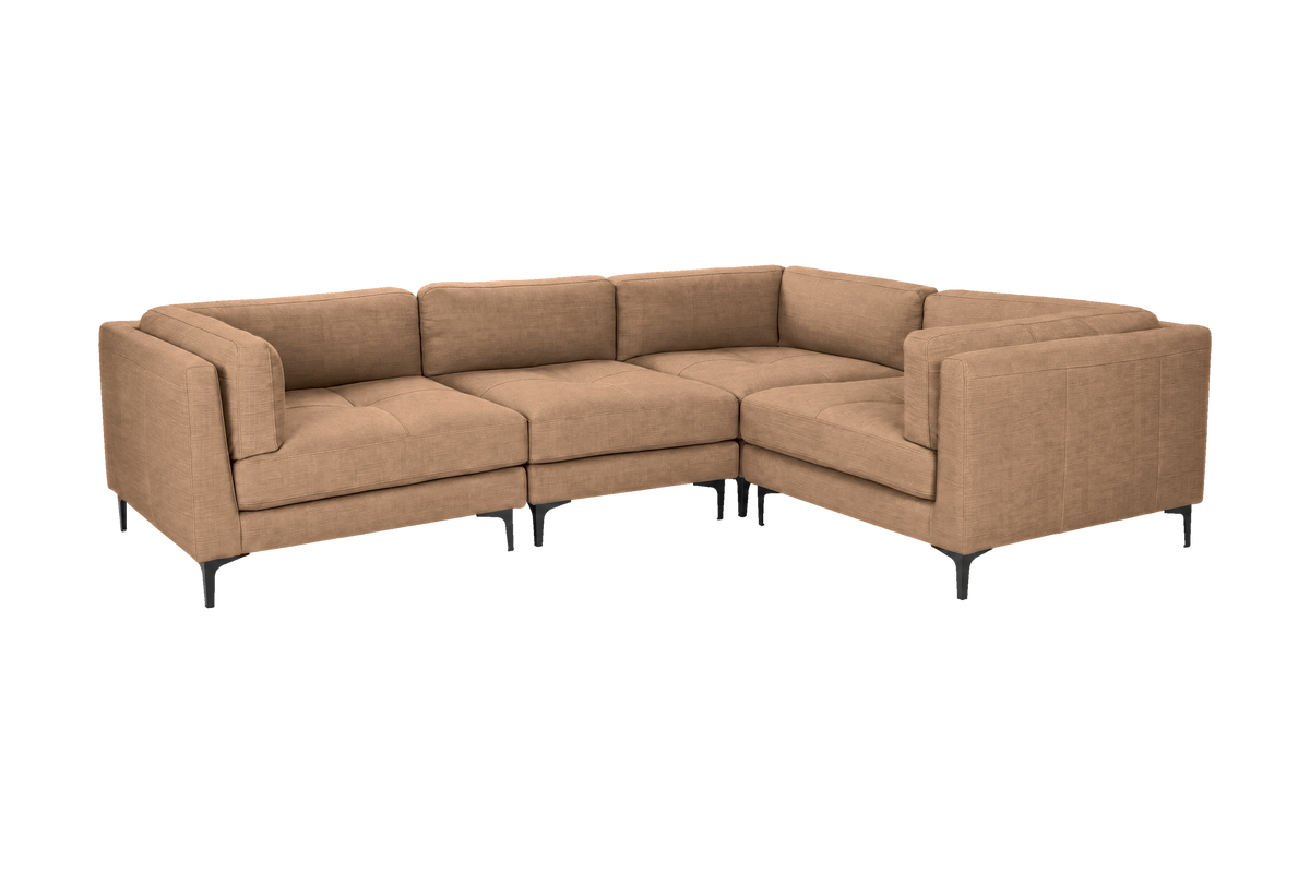 Oli Modular Right Corner Sofa in Roni Biscotti