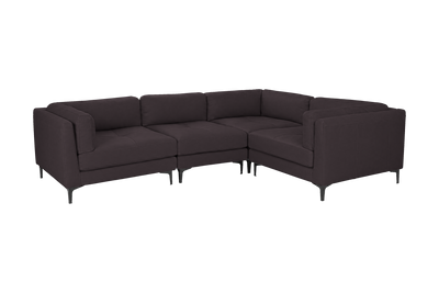 Oli Modular Right Corner Sofa in Dante Charcoal