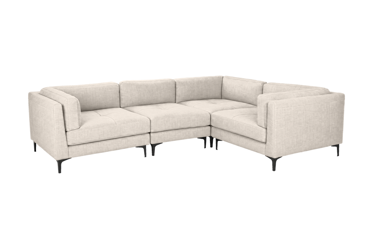 Oli Modular Right Corner Sofa in Mosquito Cracker