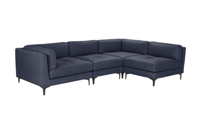 Oli Modular Right Open Corner Sofa in Momo Midnight