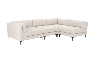 Oli Modular Right Open Corner Sofa in Fresco Milky