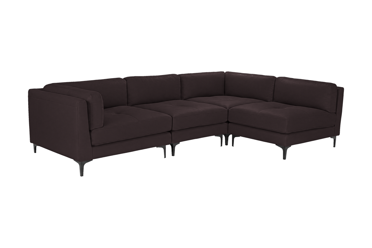Oli Modular Right Open Corner Sofa in Momo Rollie